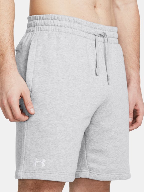 Kraťasy Under Armour Rival Fleece Shorts Man Grey