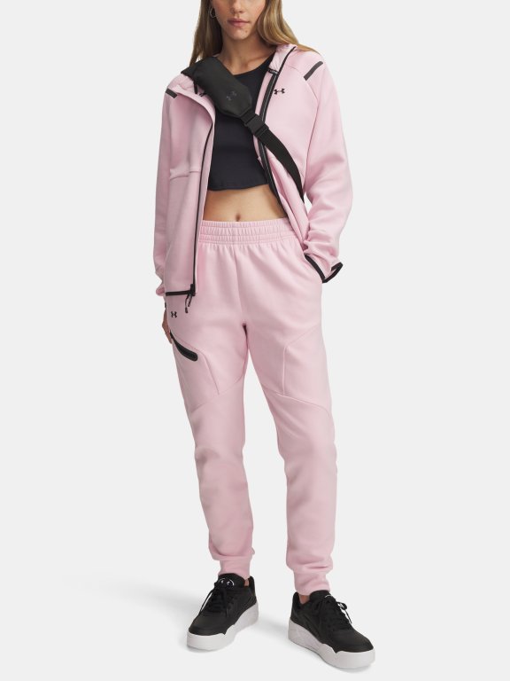 Штани Under Armour Unstoppable Flc Jogger Wmn Pink