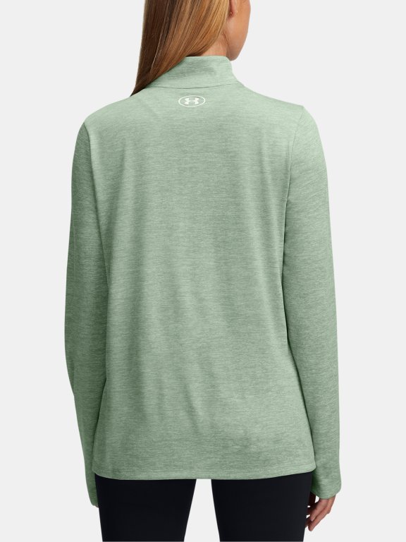 Кофта Under Armour Tech 1/2 Zip- Twist Wmn Green