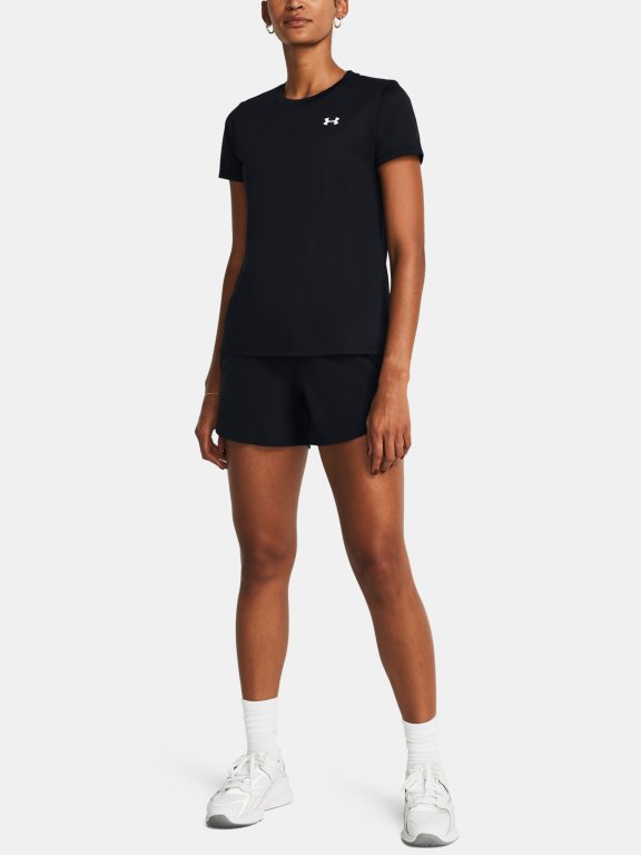 Футболка Under Armour Tech SSc - Solid Wmn Black