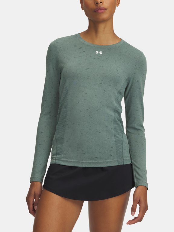 Футболка Under Armour Vanish Seamless Loose LS Wmn Green
