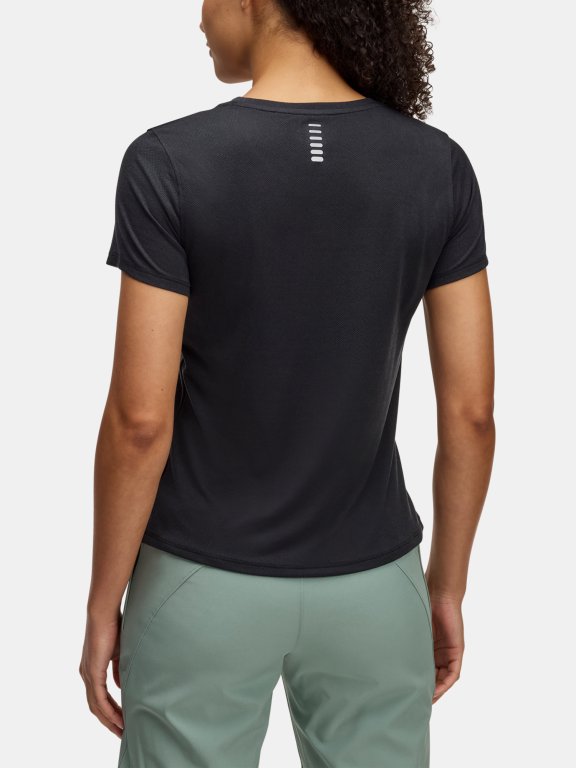 Футболка Under Armour Launch Camo Shortsleeve Wmn Black