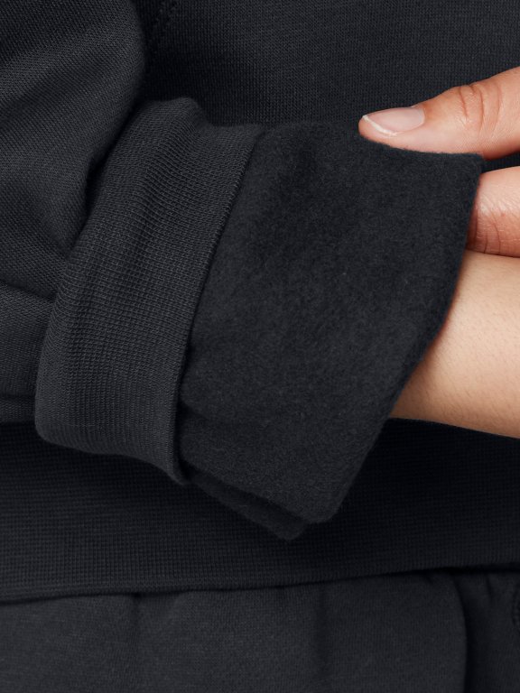 Світшот Under Armour Icon Fleece Os HZ Wmn Black