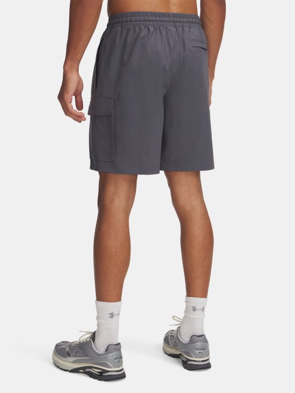 Kraťasy Under Armour Vibe Woven Cargo Short Man Grey