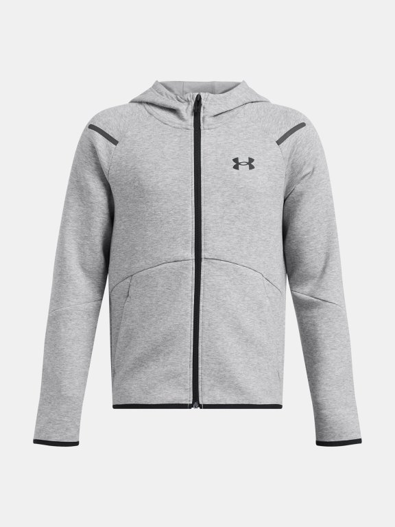 Світшот Under Armour Unstoppable Flc FZ Jr Grey