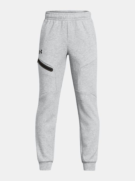 Штани Under Armour Unstoppable Flc Jogger Jr Grey
