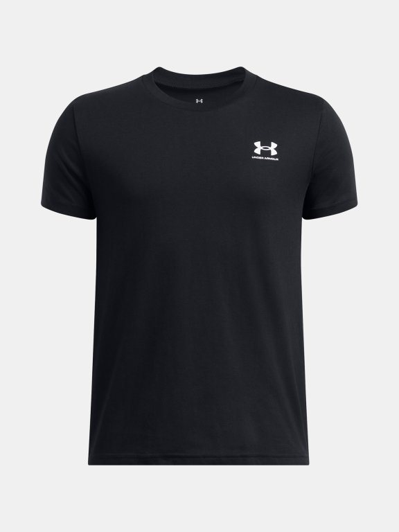 Футболка Under Armour Sportstyle LC SS Jr Black