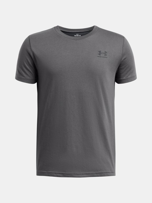 Футболка Under Armour Sportstyle LC SS Jr Grey
