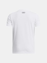 Футболка Under Armour Sportstyle LC SS Jr White