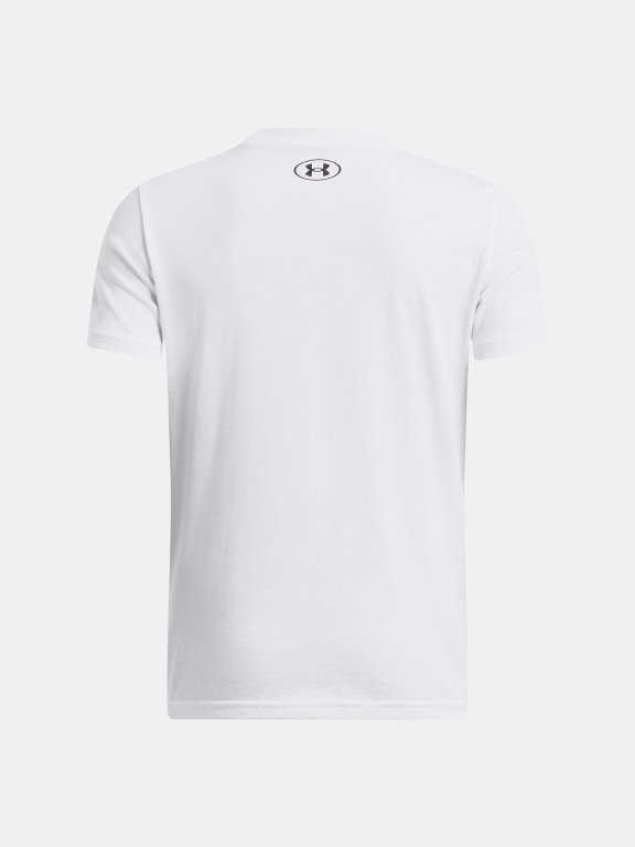 Футболка Under Armour Sportstyle LC SS Jr White