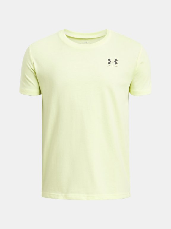 Футболка Under Armour Sportstyle LC SS Jr Yellow