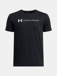 Футболка Under Armour Логотип Wordmark SS Jr Black