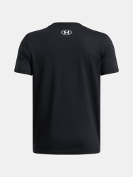 Футболка Under Armour Логотип Wordmark SS Jr Black