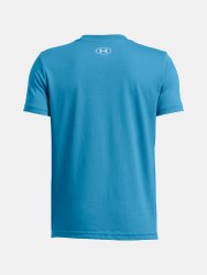 Футболка Under Armour Логотип Wordmark SS Jr Blue