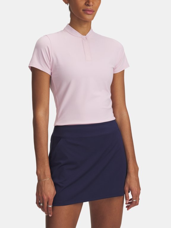 Футболка Under Armour Drive Chill SS Polo Wmn Pink