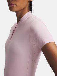 Футболка Under Armour Drive Chill SS Polo Wmn Pink