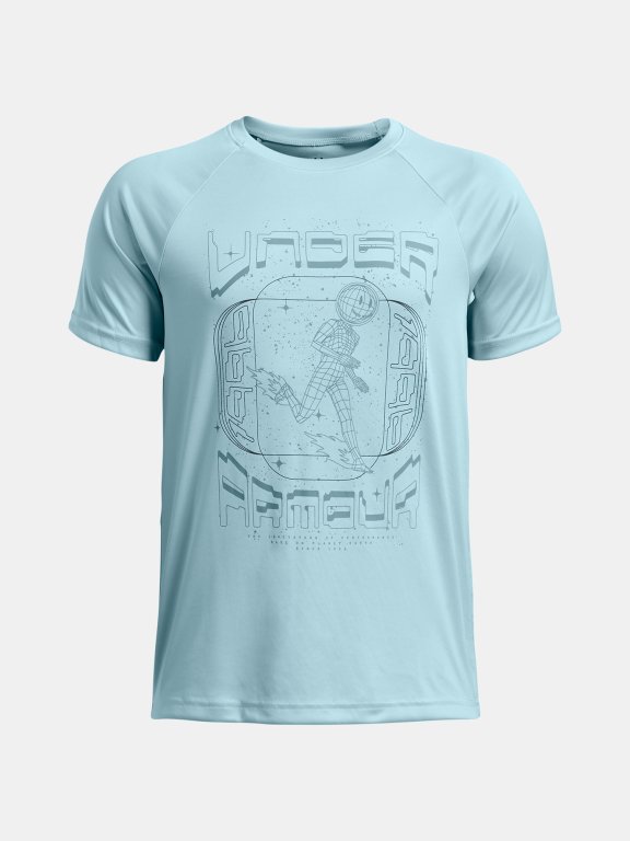 Футболка Under Armour Tech Game Day SS Jr Blue