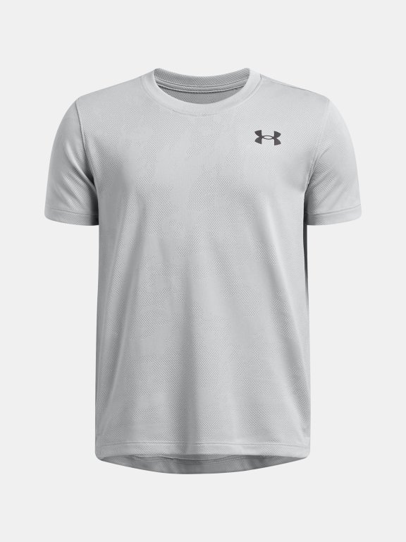 Футболка Under Armour Tech Vent Jcqrd SS Jr Grey