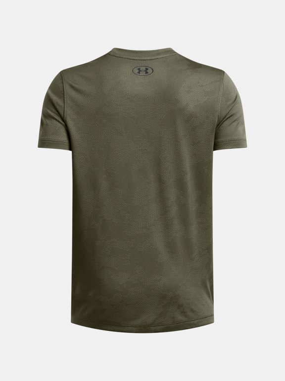 Футболка Under Armour Tech Vent Jcqrd SS Jr Green