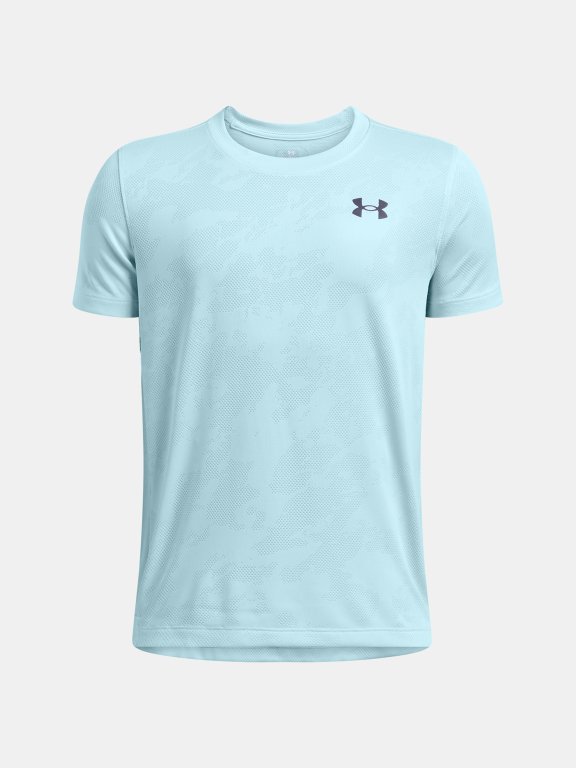 Футболка Under Armour Tech Vent Jcqrd SS Jr Blue