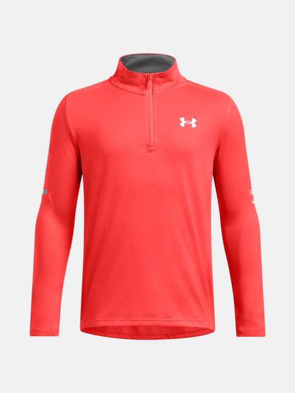 Футболка Under Armour Tech Utility 1/4 Zip Jr Orange