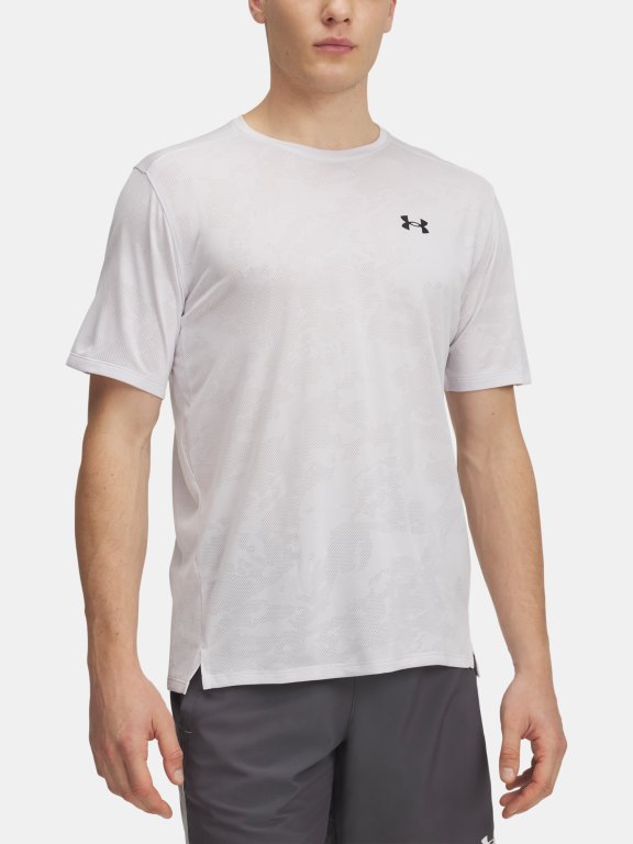 Футболка Under Armour Tech Vent Jcqrd SS Man Grey