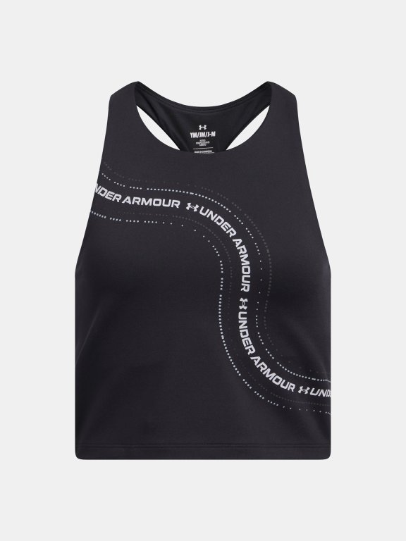 Майка Under Armour Motion Crop Tank Jr Black