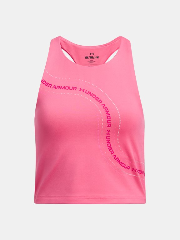 Майка Under Armour Motion Crop Tank Jr Pink