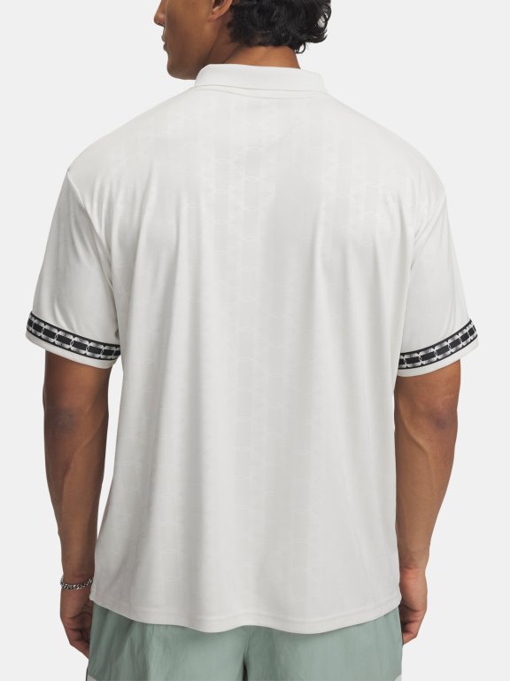 Triko Under Armour 96 Terrace Jsy SS Man White