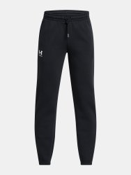Спортивні штани Under Armour Icon Flc Jogger Taping Jr Black