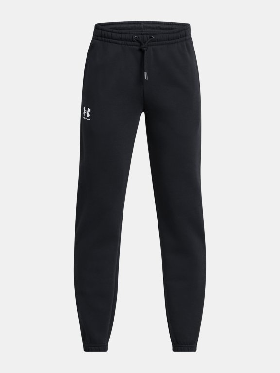 Спортивні штани Under Armour Icon Flc Jogger Taping Jr Black