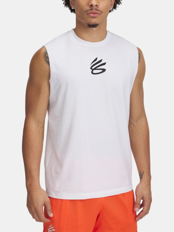 Футболка Under Armour Curry Slvs Tee Man White
