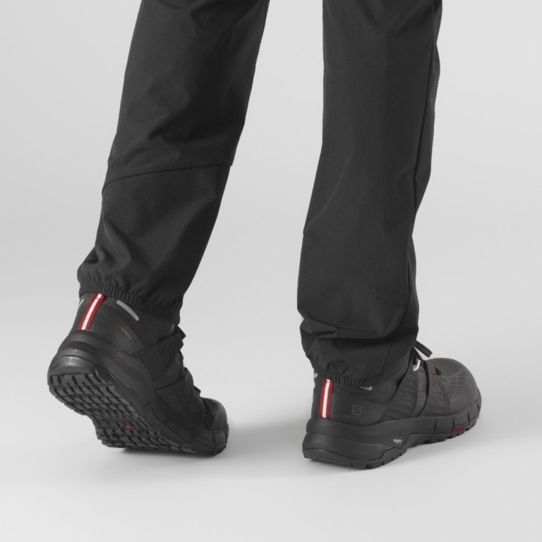 Взуття Salomon ODYSSEY MID GTX M - чорний/сірий