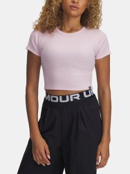 Футболка Under Armour Rival Rib Baby Tee Wmn Pink