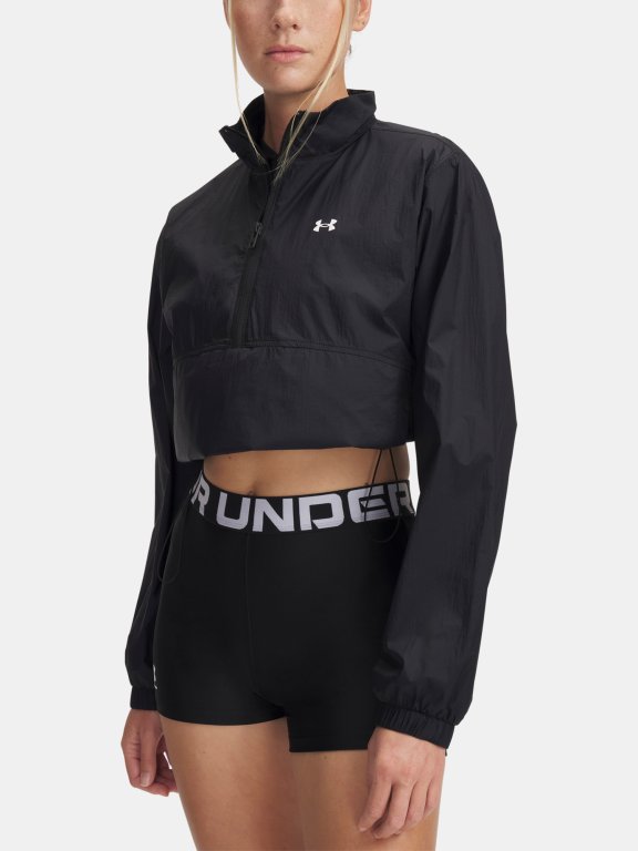 Куртка Under Armour Rival Woven HZ Anorak Wmn Black