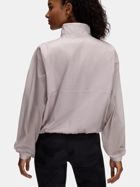 Куртка Under Armour Rival Woven HZ Anorak Wmn Grey