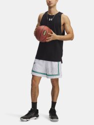 Kraťasy Under Armour Zone Pro 7In Mesh Shrt Prntd Man White
