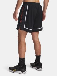 Kraťasy Under Armour Zone Pro 7In Mesh Short Prntd Man Black