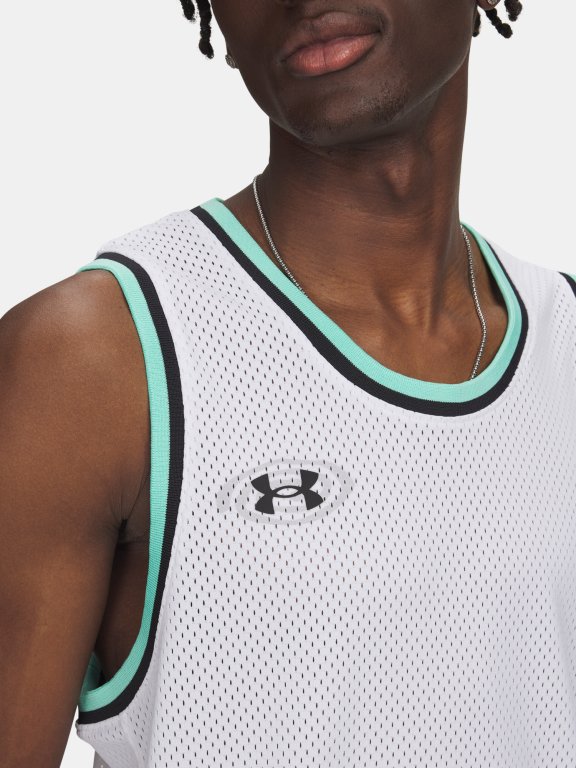 Майка Under Armour Zone Pro Mesh Tank Graphic Man White