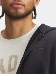 Кофта Under Armour Icon Hwt Fleece Wash FZ чорна
