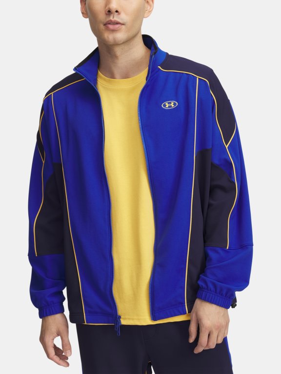 Синя куртка Under Armour Best Level Tricot Jcket Pipe Man Blue Jacket
