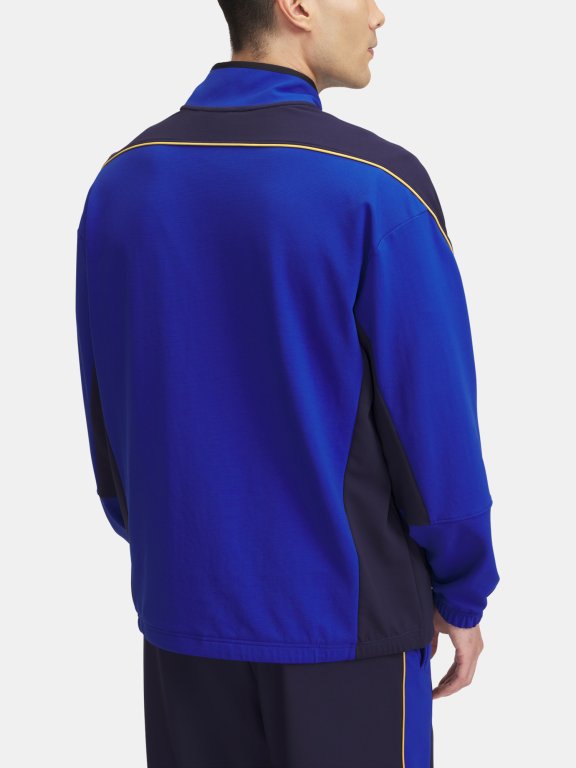 Синя куртка Under Armour Best Level Tricot Jcket Pipe Man Blue Jacket