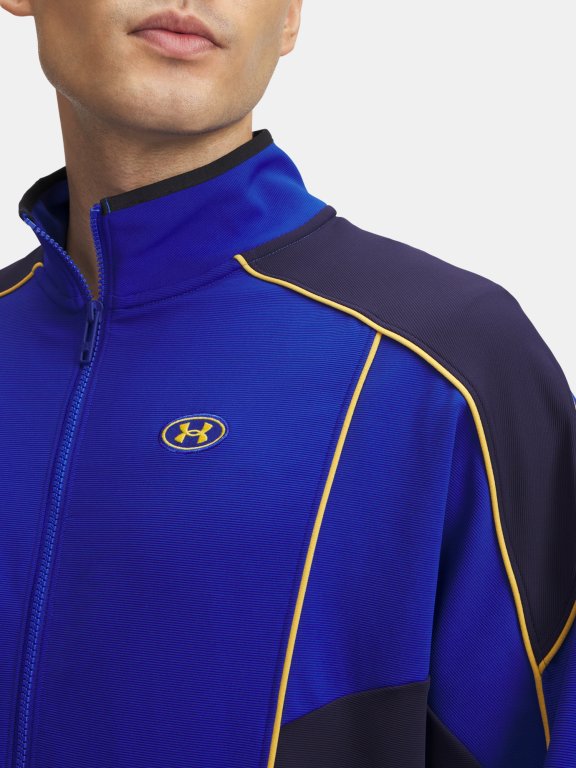 Синя куртка Under Armour Best Level Tricot Jcket Pipe Man Blue Jacket