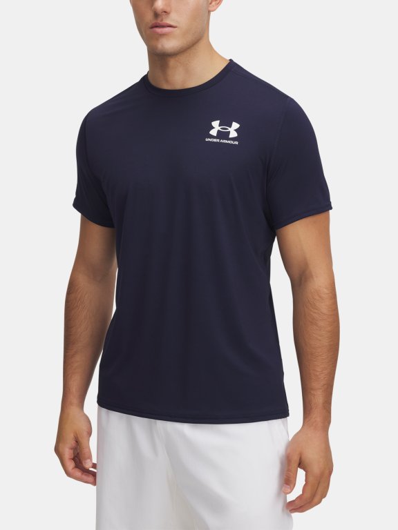 Футболка Under Armour Heatgear Fitted SS Man Blue
