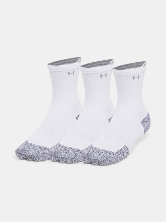 Шкарпетки Under Armour Ad Run Cushion 3Pk Crew Uni White