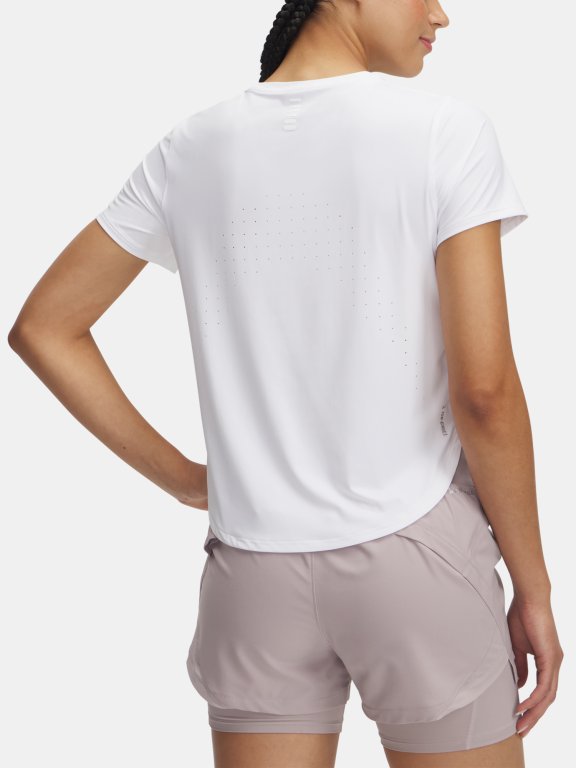Футболка Under Armour Launch Elite Shortsleeve Wmn White