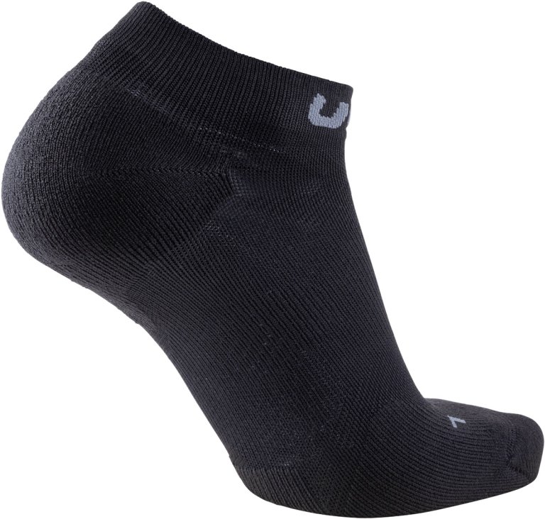Шкарпетки UYN Trainer No Show Socks M - чорний/сірий
