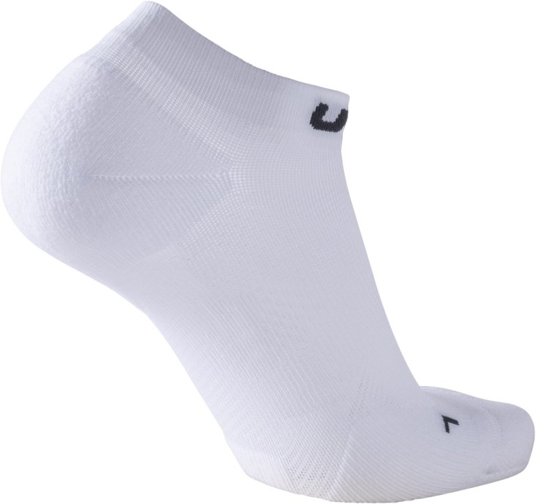 Шкарпетки UYN Trainer No Show Socks M - білий/сірий