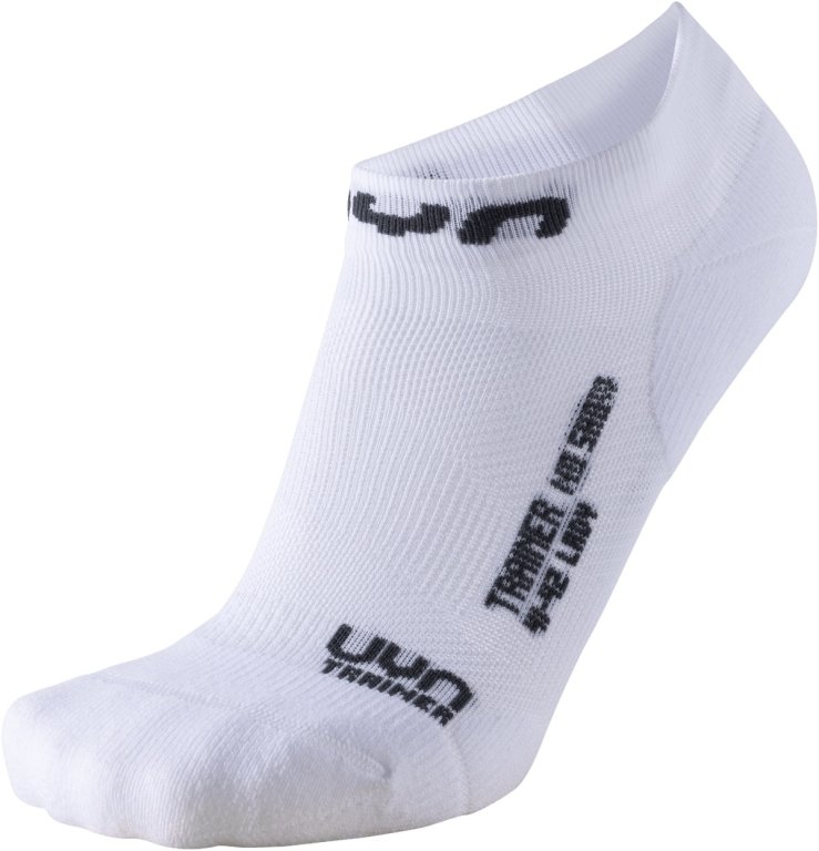 Шкарпетки UYN Trainer No Show Socks W - білий/сірий