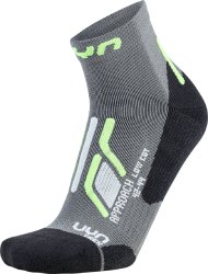 Шкарпетки UYN Trekking Approach Low Cut Socks M - сірий/зелений